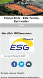 Mobile Screenshot of esg-tennis.com